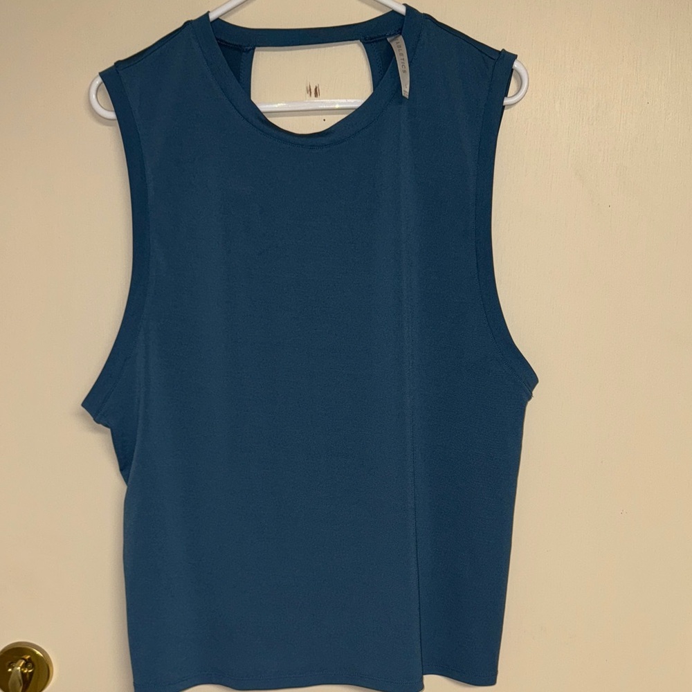 Fabletics Deep Blue Muscle Tee